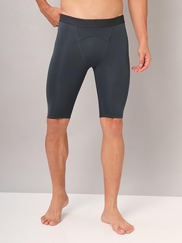 Image of TECHNOSPORT Mens Compression Tights for Gym, Running, Cycling, Swimming, Workout & Athletic Activities