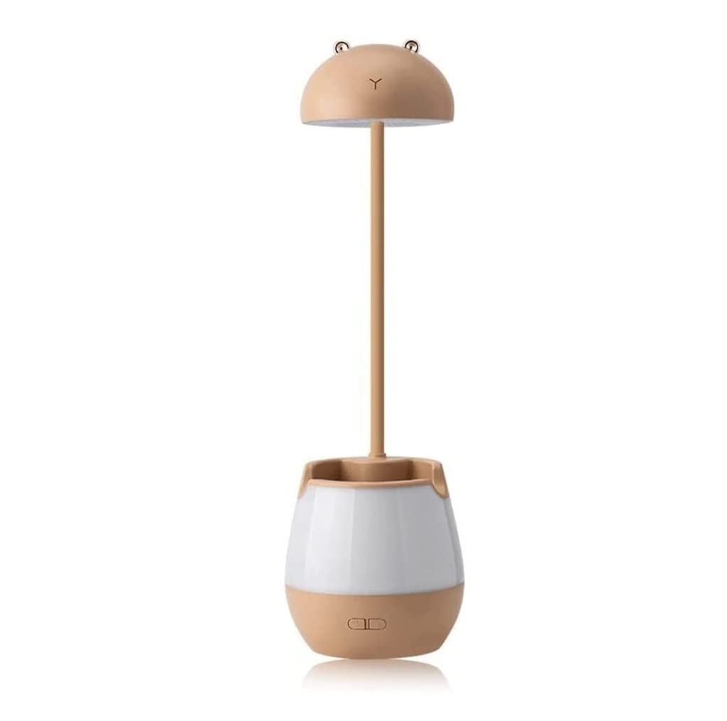 Lampada Da Tavolo Per Ufficio Lampada Da Scrivania A LED Con Supporto Per Penna Staffa Per Cellulare USB Ricaricabile Protezione Per Gli Occhi Lampade Da Lettura Per Comodino In Dormitorio Lampada Da