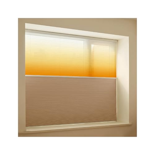GOCHUSX Estores Enrollables Opacos, Cortinas Enrollables Que Oscurecen La Habitación, Persianas De Día Y De Noche con Accesorios para Dormitorios, Sala De Estar Y Baño(130x50cm(51.2x19.7in))