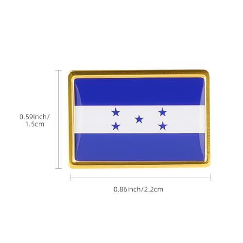 Image of Country Flag Brooch Metal Alloy Souvenir Pin Shirt Hat Backpack Jewelry Accessories Decoration Party Christmas Gift Badge International Travel Pin