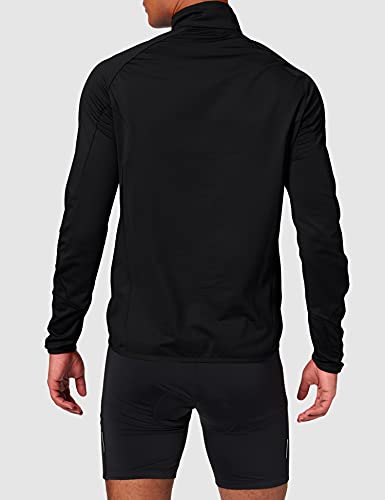 Odlo Homme Midlayer 1/2 Zip Carve Light Pull, Noir, M EU