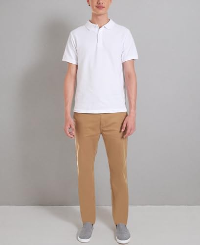 Nautica Young Men's Uniform Short Sleeve Stretch Pique Polo4