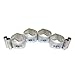 DNJ Piston Set Standard Size P151A For 01-10 Chrysler, Dodge, Jeep 2.4L L4 DOHC Naturally Aspirated, Turbocharged designation -