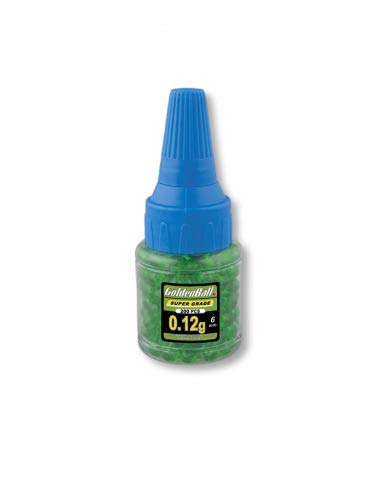 Golden Ball Goldenball 35839 Biberon 200 Bolas 0,12g Calibre 6 mm Paintball Airsoft Softball Tiro Deportivo y recreativo Camping Outdoor 35839 + Portabotellas de regalo