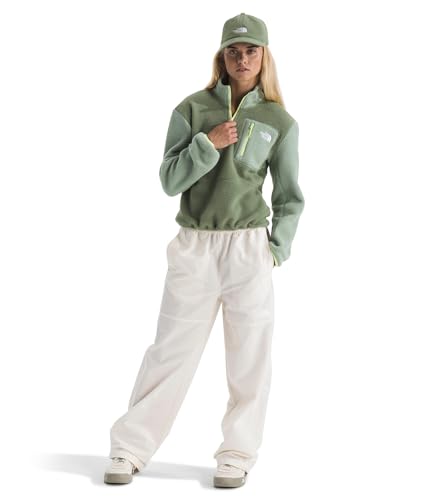 THE NORTH FACE Women's Yumiori Quarter Zip Jacket | Lightweight Fleece Coat With Embroidered Logo, Secure Zip Chest Pocket4