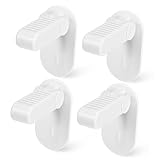 Ajustement universel : de poignée de porte conçues pour s'adapter à la plupart des leviers de porte, ce qui rend polyvalentes et adaptées à différents types de portes de votre maison,