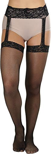 Image of ToBeInStyle Women's Suspender Pantyhose