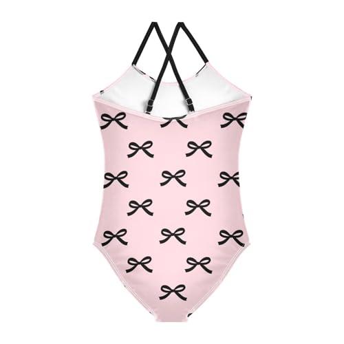 susiyo Girls One Piece Swimsuits Beauty Bow Bathing Suit Quick Dry Beach Swimwear for Toddler Girl 3-10 Years2