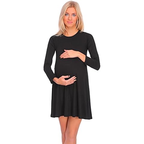 hi!mom Maternity Long Sleeve Shift Dress Cover