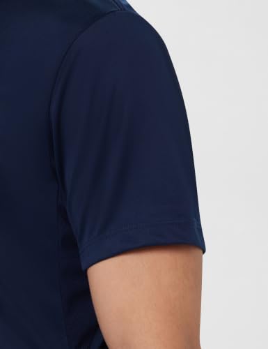 Image of Reebok Men's Polyester Gym T-Shirt - Quick Dry Moisture Wicking Sports T-Shirt for Men | Workout Running Training Tshirt for Men | Half Sleeve Active Tee