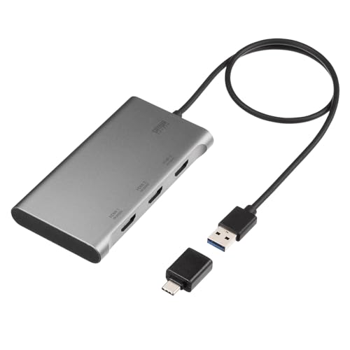 Amazon.co.jp: サンワサプライ USB-HDMIディスプレイアダプタ(4K×3 Amazon.co.jp: サンワサプライ USB-HDMIディスプレイアダプタ(4K×3