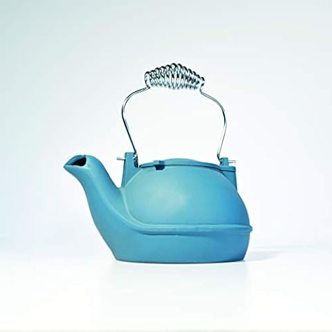 Condar’s Aluminum Humidifier Steamer (HK-BL) is crafted from recycled Cast Aluminum in a family owned foundry, right here in the USA. COOL ALUMINA BLUE FINISH WITH CHROME HANDLE Cover