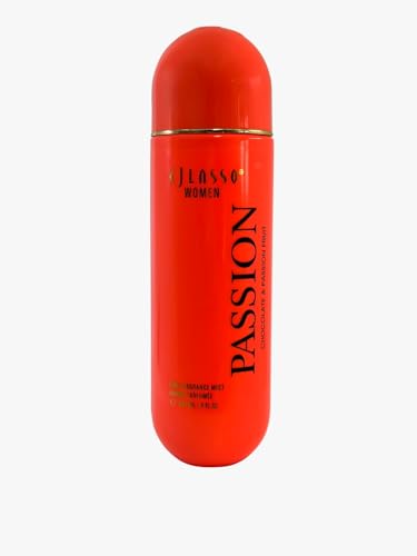 CJ Lasso Body Mist | Passion | Chocolate and Passion Fruit Frangrance | 3x More Concentrated Formula That Lasts | Delicious and Gourmond | Perfume and Body Mist