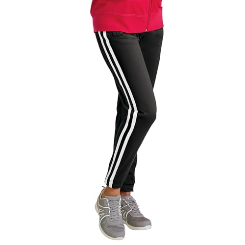 Vevo Active Women's Track Joggers with Side Stripe