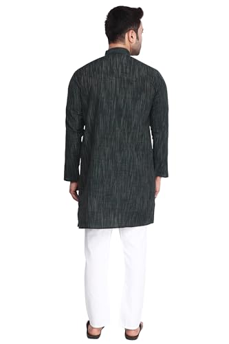 Image of Men's Khadie Cotton Relaxed Straight Kurta