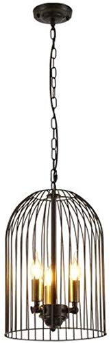 Lustre créatif oiseau E14 plafonnier métal suspendu pour décoration salle à manger