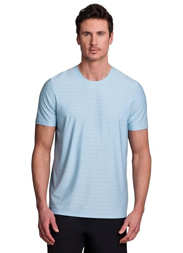T-shirt sport homme RBX manches courtes pour entraînement fitness et running léger