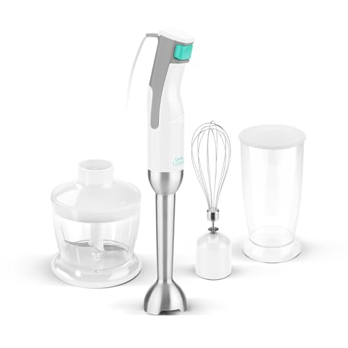 ETA Batidora de inmersión Lento I 3 in 1I 1 1200 W I DC motor I Turbo Stand I batidor | taza batidora | picadora
