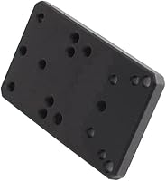 Vista 5 de Gotical Universal Optics Mount Pistol Red Dot Alcance Reflex Placa Base Pistola 17 19 22 23 Visión Trasera Reflex Mount