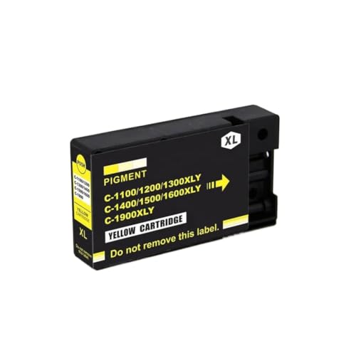 Cartouche PGi1600XL Yellow Haute Capacité pour des Textes Surlignables