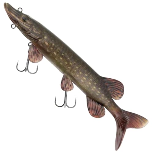 Fox Rage Ultra-Realistic Pike Replicant - 1 Gummifisch, Gewicht/Länge/Hakengröße:125g / 25cm / Gr.1/0 Fox Rage Ultra-Realistic Pike Replicant - 1 Gummifisch, Gewicht/Länge/Hakengröße:125g / 25cm / Gr.1/0