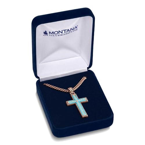 Montana Silversmiths Western Lifestyle Men's Cross Necklace4
