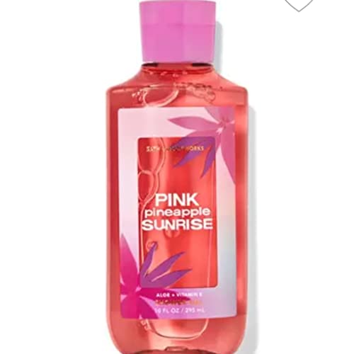 Bath & Body Works Signature Collection Shower Gel For Women10 fl oz (Pink Pineapple Sunrise)