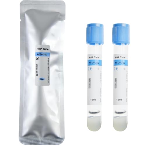10pcs PRP Tubes ACD and Gel 10ml anticoagulant add Separation Gel PRP Tubes