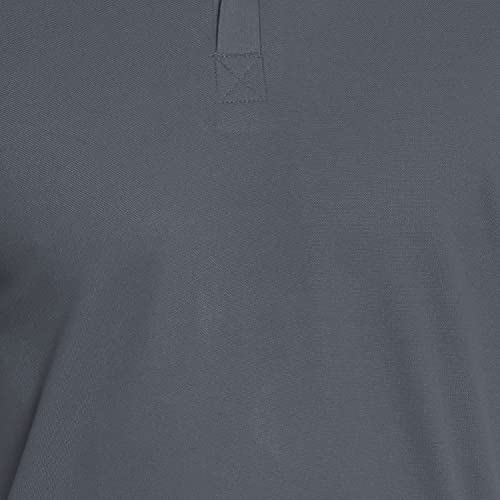 Image of Men's Poly Cotton-Matty Tshirt with Regular Fit Solid Pattern Half Sleeve Standard Length and Button Down Closure|Men's T-Shirts