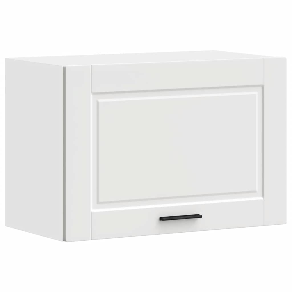 vidaXL Armoire Murale de Cuisine Porto Blanc Bois d ingénierie