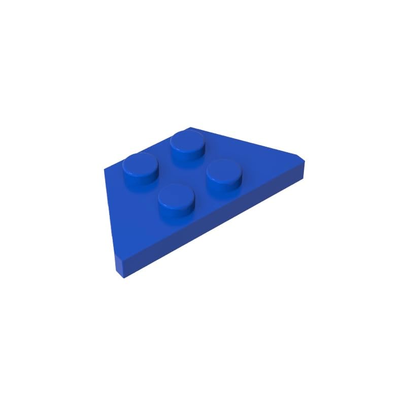 XYEIUGO 51739 Circular Plate Wedge Plate 2x4, Blue, 50 PCS โ image 1