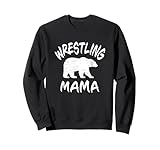 wrestling mama bear wrestling mom per donne felpa