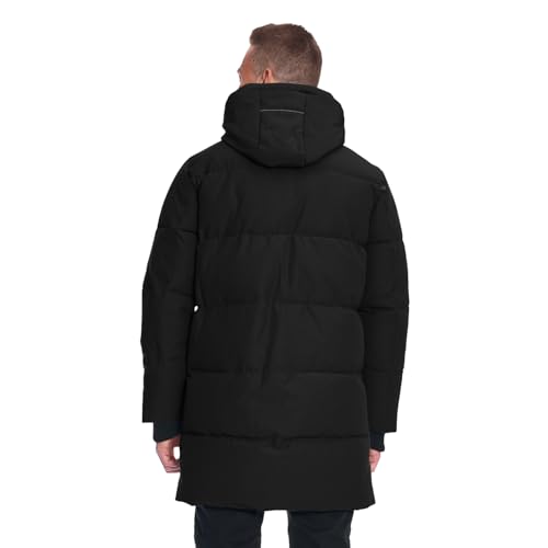 Image of ALPINE NORTH Jasper Men's Vegan Down Winter Coat - Warm Insulated Puffer Coat with Hood For Men