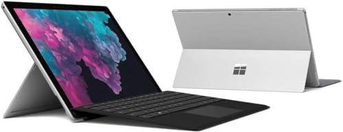 Microsoft Surface Pro 6 Tablet PC, 12.3' Touchscreen (2736x1824) Display, Core i5-8350 Up to 3.1GHz, 8GB RAM, 256GB SSD, Backlit Keyboard, WiFi, BT, CAM Windows 11 Pro (Renewed)