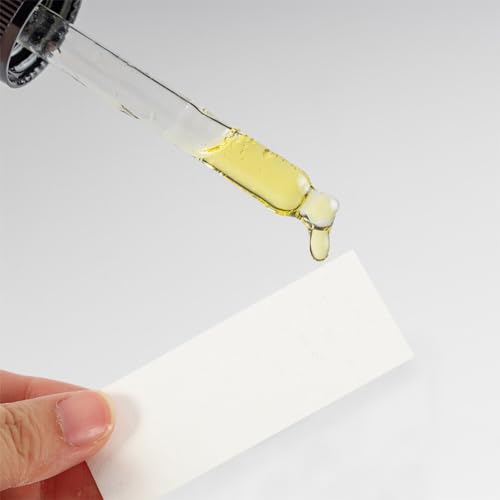 OUNONA 200 Stück Laborpapierstreifen Chromatographie-Papierstreifen Ptc-Testpapierstreifen Saugfähiges Filterpapier Pigmenttrennung Wissenschaftliches Experiment Papierstreifen