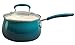 The Pioneer Woman Vintage Speckle 10-Piece Non-Stick Pre-Seasoned Cookware Set (Turquiose)