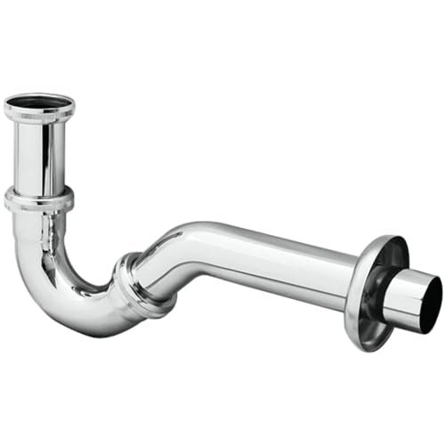 Bidet Geruchverschluss Röhren Siphon 1 1/4' 32 mm Chrom Abfluss...