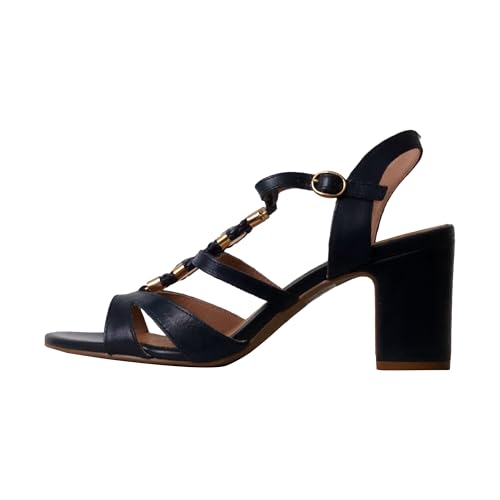 Sandales à talon cuir Emilie Karston Victoire chaussure ouverte élégante