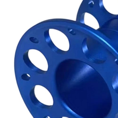 Carrete buceo resistente con soporte para línea de marcador subacuático 2