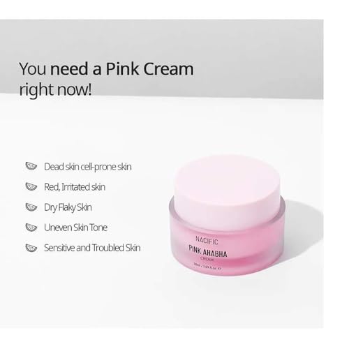 NACIFIC Pink AHA BHA Facial Cream 50ml