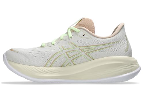 ASICS ASICS Women's Gel-Cumulus 26 Running Shoes, 5.5, Cream/Illuminate Yellow
