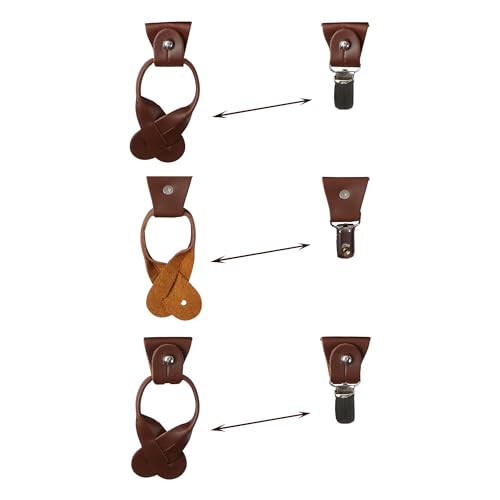 Set de 2 piezas para hombre con tirantes y pañuelo miniatura 3