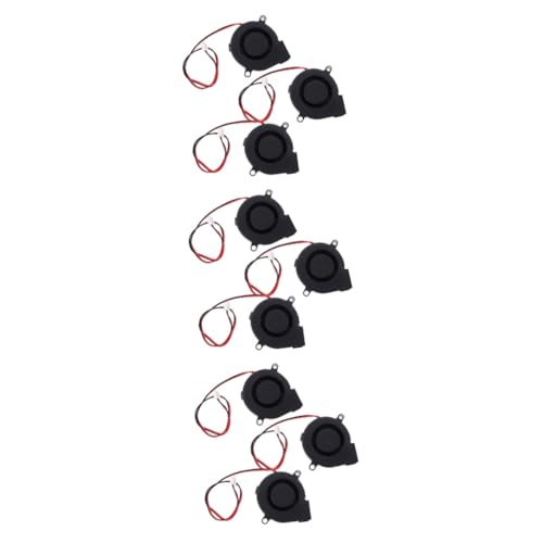 NUOBESTY 9pcs Printer Blower Fan for Cooling Heatsinks Printer Parts Cooling Fan for Turbo Blower Usage