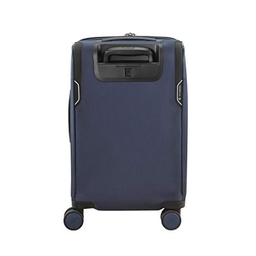 Victorinox WT 6.0 Softside Spinner Luggage, Blue, Expandable Carry-On, Frequent Flyer (22