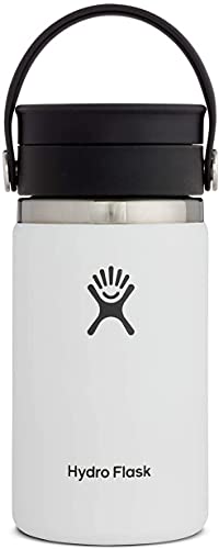Hydroflask W12BCX110 12 Oz Wide Flex Sip Lid White