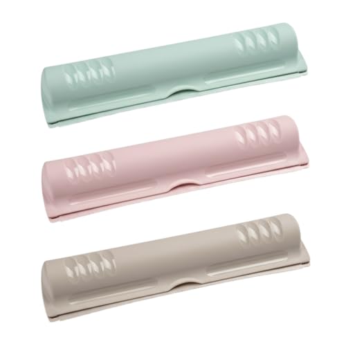 Meberg 3er Set Folienschneider für Frischhaltefolie Alufolie Folienabroller Küchenfolien-Spender Alufolienabroller Folienhalter Kunststoff Meberg 3er Set Folienschneider für Frischhaltefolie Alufolie Folienabroller Küchenfolien-Spender Alufolienabroller Folienhalter Kunststoff