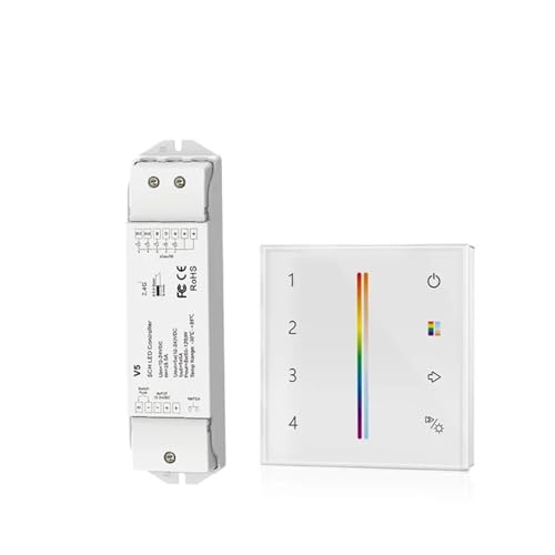 Contrôleur LED RGB CCT V5 pour centraliser et piloter tous vos rubans 12-48V