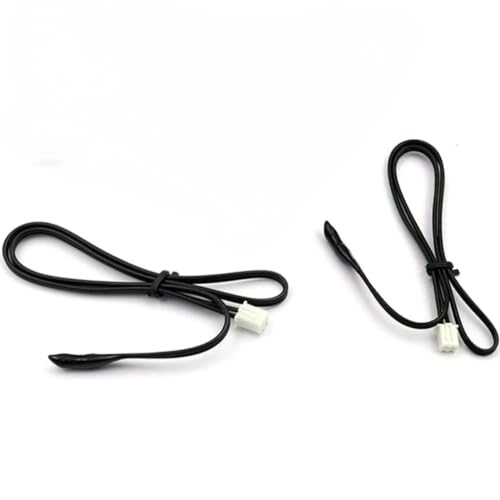 V TELESKY 5PCS Air Conditioning Temperature Sensor 5K 10K 15K 20K 25K 50K 100K Conditioner Tube Sensor Rubber Head Copper Head (25K rubber head)