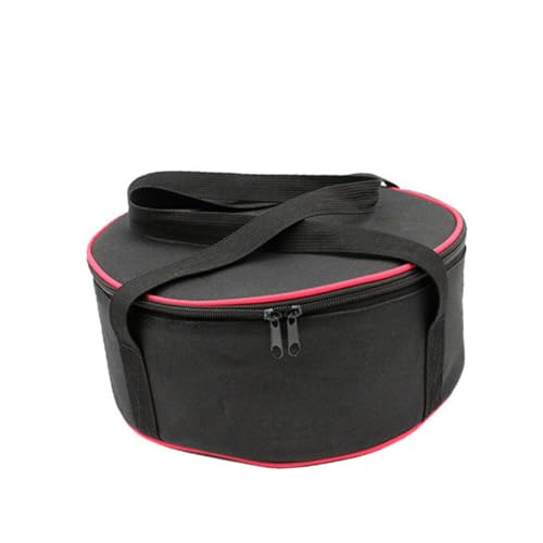 FONDOTIN Picnic Cooking Utensils Storage Bag Compact Camping Bowl Pan Set Pot Bag Sponge Lining Easy to Carry