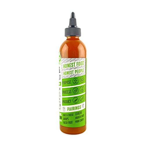 Habanero and Aji Amarillo: Sweet Heat Fruit sauce by Humble House (9.5oz) Caribbean Jerk Sauce Meets Peruvian Ceviche Flavor. - Thumbnail 3